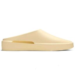 2024 Wholesale Fears God-08 Sandals The California Slip-On Designer Slippers Shoes Slides Women Mens Almond Cement Concrete Cream Oat Big 9988UI