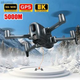 Drones Professional X1 GPS Drone with Brushless Motor 8K HD Dual Camera 360 Obstacle Avoidance Remote Control Foldable Quadcopter Toy YQ240129