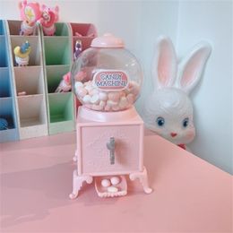Cute Candy Box ed Candy Machine Piggy Bank Candy Box Small Sweets Dispenser Candies Storage Container 3DCXH23 201125271K