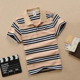 3-14T Boys Boy Girls Kid's Polo Tshirt Children's T-Shirt Children for Baby Toddler Cotton Tee Tops Clothing Short 240119