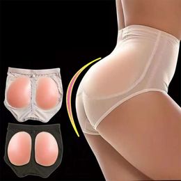 Fake Sexy Ass Butt Silicone Enhancer Booty Pad Push Up Lifter Hip Sculpting Buttock Panties Shaper Control