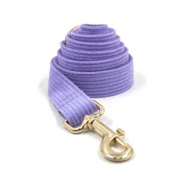 Leashes Premium Corduroy Dog Leash Gold Metal Hook Strong Durable Dog Rope Leash Soft Luxury Pet Dog Lead Pink Purple Dog Accessories