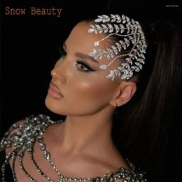 Hair Clips DZ016 Trendy Wedding Comb Bridal Hairpins Rhinestone Head Jewellery Girls Tiara Crystal Bride Ornaments