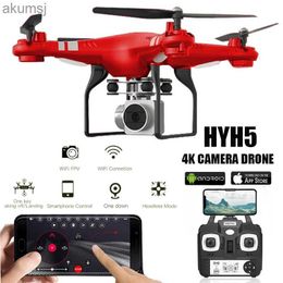 Drones Quadcopter with Camera HD Fpv Drone 4k Profesional Real-time Remote Control Helicopter Quadocopter Rc Dron Hover For Children YQ240129