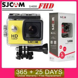 Sports Action Video Cameras SJCAM SJ4000 H.264 Helmet Action Sports Camera 30M Underwater Waterproof FHD 1080p Video Helmetcam Cameras Sport DV YQ240129