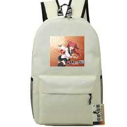 Naruse Mio backpack The Testament of Sister New Devil day pack Tojo Basara school bag Cartoon Print rucksack Sport schoolbag Outdoor daypack