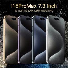 I5Promax New 4G Android 3+64 Smartphone 7.3-inch Capsule Screen Dual SIM Standby Play Store 3G 4G Phone