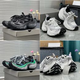 New Arrival Triple S Casual shoes 10XL Sneakers Designer Womens Mens Fashion Trend breathing eyelet platforms Couples Sneakers Size 35-45
