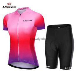 Men's Tracksuits Mieyco Women Pro Team 2020 Summer Girl Cycling Jersey Set Short Seve Mountain Bike Clothing Bicyc Clothes Sport WearH24129