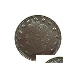 Outras artes e artesanato 1913 Liberty Head V Nickel Coin Cópia Drop Delivery Home Garden Presentes OT410