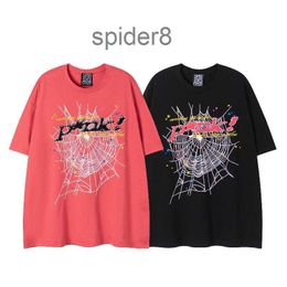 Designer t Shirt Spider 555 Foam Men Women Pure Cotton t Shirts Street Pop Fashion Short Sleeve Multiple Colours Usa Size S-xl 7KCR 7KCR 0E7M S3N4 S3N4