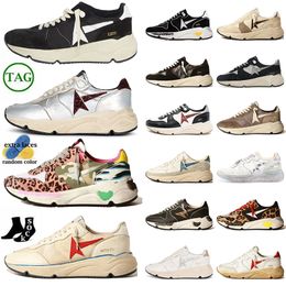 Designer Casual Shoes Running Sole Leather Suede Handmade Italy Brand Upper Vintage Trainers Camouflage Glitter Womens Ivory Star Mens Finish Sneakers Sports