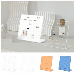 Jewellery Pouches Display Acrylic Earrings Rack Earring Fashion Accessories Hanger Transparent Organiser