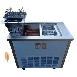 Commercial ice lolly machine popsicle ice cream making machine automatic popsicle maker machine 2 basket mold