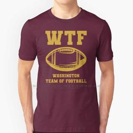 Men's T-Shirts Wtf Washington Team Of Football T Shirt Cotton 6XL Washington Team Of Football Sports Team Parody American Football Fans