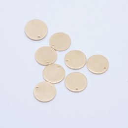 Necklace Metal Stamping Blanks Brass Charms for Hand Stamped Pendant Earring and Engraved Jewelry Making