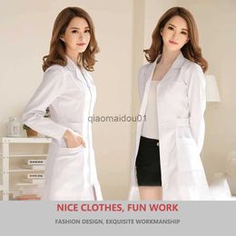 Others Apparel Unisex white coat Lab Coat Hospital Doctor Slim nurse uniform spa uniform nursing uniform scrubs medical uniforms women