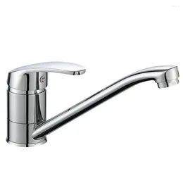 Kitchen Faucets Brass Chrome Taps For Sink Tap Faucet All-Copper And Cold Single Lever Accessories