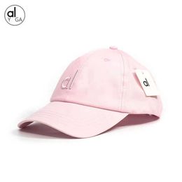 Designer Aloo Sports Ball Ladies Yoga Cap Fashion Solid Color Fitted Hat Sun Shield Hat Very Nice 657