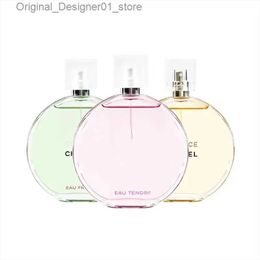 Fragrance Women Perfume Pink Yellow Green Encounter EAU TENDRE 100ml highest version Classic style long lasting Q240129