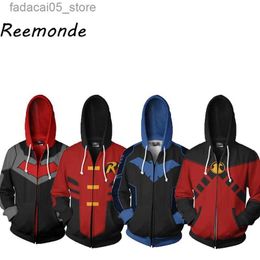 Men's Hoodies Sweatshirts Come Hoodie Sweatshirts Tops Men Mens Male Streetwear Sweatshirt Robin Comes Clothes Zipper Hooded Long Sleeves Hat Q240129