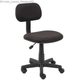 Other Furniture Adjustable Black Steno Office Task Chair Home Ergonomic Desk Mesh Computer Q240129