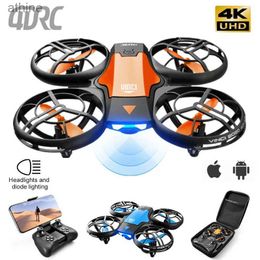 Drones 4DRC V8 Mini Drone 4k profession HD Wide Angle Camera 1080P WiFi fpv Dron Camera Height Keep Drones Camera RC Quadcopter Toys YQ240129