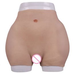 Costume Accessories Costume Accessories 8th Generation Silicone Enhancement Pants Hip-lift Buttocks Fake Vagina with Bloodshot for Transvestite Crossdresser