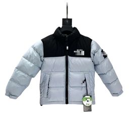 Northfaced Designer Puffer Jacket Top Quality Fashion Men's 1996 Boys And Girls Warm Down Jacket With Large Grid Fluffy And Thickened Patchwork Bread Jacket