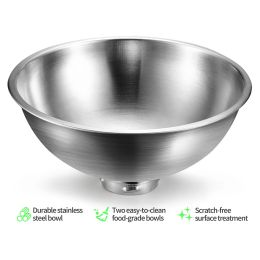 Supplies Stainless Steel Tilted Cat Bowl with Stand Single/Double Adjustable Tilted Non Slip Food Water Kitten Pet Feeder EIG88