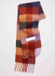 Women Cashmere Classic Plaid Designer Scarves Soft Touch Warm Wraps with Tags Autumn Winter Scarf Long Shawls 35*250cm66+++6
