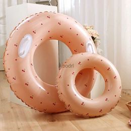 Other Pools SpasHG Summer Donut Pool Float Ring Inflatable Swimming Ring Toy Kids Beach Play Outdoor Swimming Pool Play Water Swimming Ring Toy YQ240129