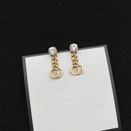 Designers Earrings Women Classic Men Fashion Stud Earring 5 Styles Gold Diamond Animal Design Luxury Jewelry276T