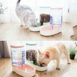 Supplies 3.8L Pet Cat Automatic Feeders Large Capacity Cat Water Fountain Plastic Dog Water Bottle Feeding Bowls Water Dispenser For Cats