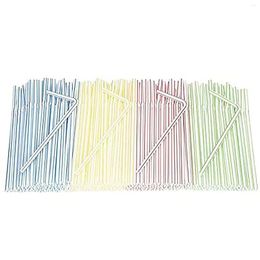 Disposable Cups Straws Environmental Protection And Safety Colour Drinking For Bars Flexible Wedding Party Supplies Kitchen