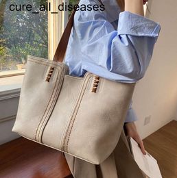 2024 new stylish atmosphere simple tote bag small commuter single-shoulder underarm large-capacity handbag