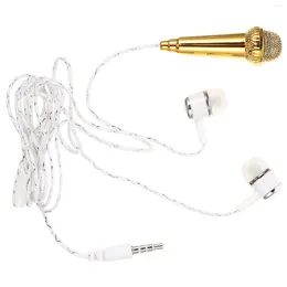 Microphones Mini Microphone Portable Handheld Tiny Singing For Recording Plastic Voice Smartphone