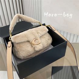 Evening Bags Handbags Women Designer Fluffy Hobo Luxury Totes Purses Fuzzy Designers Shoulder Crossbody Bag Woman Hobos Purse Handbag