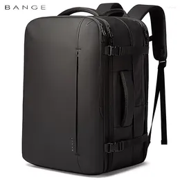 Backpack Bange 35L 45L Travel Men Business Aesthetic School Bag Large 17.3 Laptop Waterproof Fashion Male