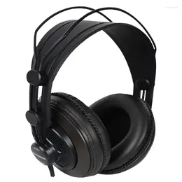 Original Samson SR850 Monitoring HIFI Headset Semi-Open-Back Headphones For Studio With Leather Earcup Without Retail Box