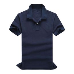 24 New style hot Free shipping sale summer high quality pure cotton men's polo shirt short sleeve casual fashion solid Colour lapel