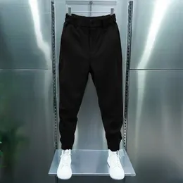 Men's Pants Comfortable Pleated Trousers Casual Tennis Sports Style With Elastic Waist Golf For Autumn/winter
