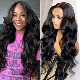 13x4 Lace Frontal Human Hair Wig Body Wave Glueless Wig Human Hair Ready To Wear 4x4 Body Wave Lace closure wig Pre Cut 240123