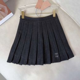 Spring Autumn Short Skirt Women Designer Dress Trendy Anti-Fading Lined Pleated Skirts Comfortable And Sexy Ultra Short Skirt Womens Clothing