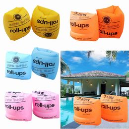 Other Pools SpasHG PVC Adult Child Inflatable Swim Pool Arm Rings Circle Float Water Sleeves Swimming Rings Tube Arm Bands PVC Arm Swim Children YQ240129