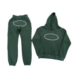 Felpe con cappuccio da uomo CZ Desinger Tuta con cappuccio Abiti per pantaloni maglione Set sportivo per il tempo libero Due pezzi Moda maschile Trapano Autunno Inverno