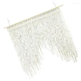 Tapestries Tapestry Wall Art Macrame With Tassels Handmade Boho Home Decoration Bohemian Woven For Living Room Porch