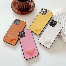 Luxury Designer Brand Phone Cases for 14 15 Promax 11 12 13 Pro max 12Pro 13Pro Fashion Cover Leather Case