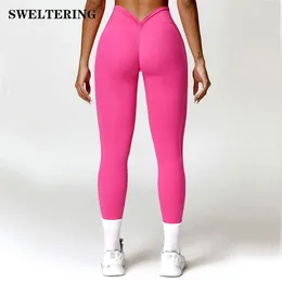 Active Pants Yoga Sport Leggings Women High Waist Push Up Woman Scrunch BuTights Quick Drying Fitness Workout Gym Clothing