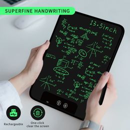 Superfine LCD Writing Tablet 135 Inch Rechargeable Electronic Drawing Board Kids Graphic Graffiti Painting Pads Educational Toy 240124